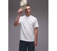 Lacoste - T-shirt bianca con logo-Bianco 44-46