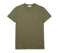 Lacoste T-shirt Classic in Pima Uomo Verde Cachi 3