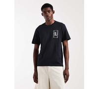 Lacoste - T-shirt comoda nera con logo-Nero 35-37