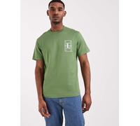 Lacoste - T-shirt comoda verde con logo 34