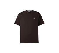 Lacoste T-Shirt Girocollo in Cotone Pima, Marrone Scuro (IT, Alpha, XXL, Regular, Marrone Scuro)
