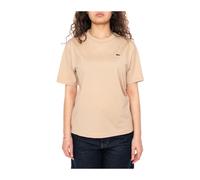 Lacoste - T-Shirt Girocollo - - Tops - Donna - Beige - S