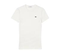 Lacoste - T-shirt a maniche corte girocollo bianca-Bianco 38