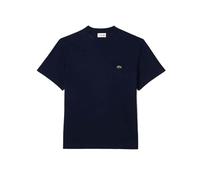 Lacoste T-Shirt in Cotone con Tasca sul Petto Blu Notte, Marina Militare, XL