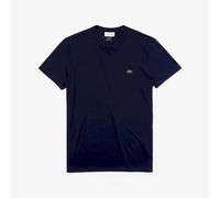 T-shirt Lacoste Pima manica corta blu scuro - 3XL