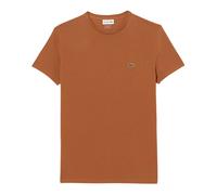 Lacoste - T-shirt in Cotone Pima - - Tops - Uomo - Marrone - 2XL