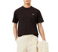 Lacoste T-shirt manica corta con cotone marrone