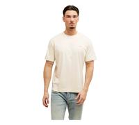 Lacoste - T-Shirt Signature Ricamata - - Tops - Uomo - Beige - S