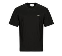 Lacoste T-shirt uomo Classic Fit jersey di cotone a maniche corte nero taglia L