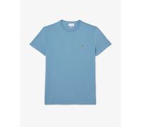 Lacoste T-Shirt Uomo TH6709 Azzurra Taglia 3XL Cotone Logo