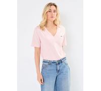 Lacoste - Tee-shirt col V TF3700 Rosa - Abbigliamento 40 Rosa
