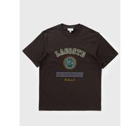 Lacoste TEE&TURTLE NECK SHT men Shortsleeves brown in taglia:XXL