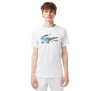 Lacoste TH1801, Maglietta Sportiva a Maniche Lunghe Uomini, Blanc,