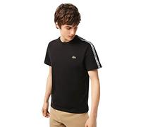 Lacoste TH5071 T-Shirt e Camicia a Collo Alto, Black, XL Uomini