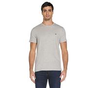 Lacoste - T-shirt grigia in cotone pima-Grigio 35-37