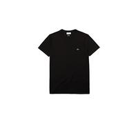 T-shirt Lacoste Da Uomo collo rotondo, a maniche corte, colore Nero TH6709 031