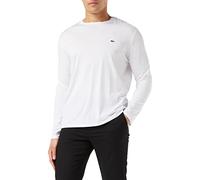 Lacoste TH6712 T-Shirt, Blanc, L Uomo