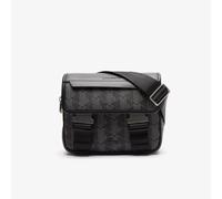 Lacoste - The Blend Monogramme Borsa a Tracolla - - Bags - Uomo - Nero - ONE SIZE