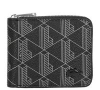 Lacoste The Blend - Portafoglio 3cc 11 cm RFID (monogram noir gris)