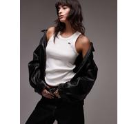 Canottiera Lacoste Slim Fit donna bianco donna - 36