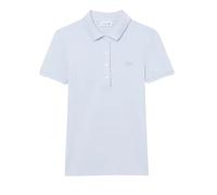 Lacoste, ,Tops ,Donna ,Blu ,XL L.12.D Polo Slim Fit Elasticizzata in Mini Piqué