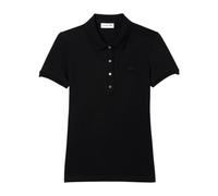 Lacoste, ,Tops ,Donna ,Nero ,L L.12.D Slim Fit Stretch Petit Pique Polo Shirt