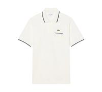 Polo Lacoste Classic Fit Pocket Accent L.12.12 manica corta bianco - L