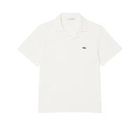Lacoste, ,Tops ,Uomo ,Bianco ,M Polo Classica in Cotone e Lino
