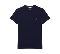 T-shirt Lacoste Pima manica corta blu scuro - 3XL