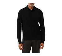 Lacoste, ,Tops ,Uomo ,Nero ,L Elegante Polo a Maniche Lunghe