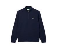 Felpa Lacoste High Neck Half Zip blu navy - M