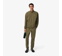 Tuta da tennis da uomo Lacoste Tennis Taffeta - khaki green - Verde (S)