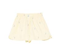 Pantaloncini da tennis da donna Lacoste Cotton Poplin Boxer - yellow/blue - Giallo (S)