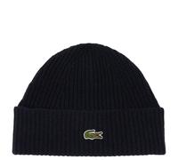 Lacoste Unisex Beanie - Berretto in lana a coste (navy blue)