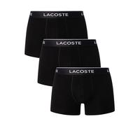 Lacoste Uomo Confezione da 3 bauli casual, Nero