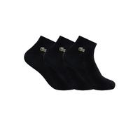 Lacoste Uomo Confezione da 3 calzini bassi, Nero
