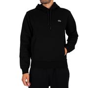 Lacoste Uomo Felpa con cappuccio con logo, Nero