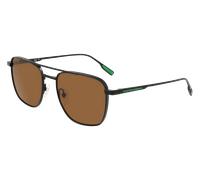 Lacoste Uomo L261S 002 Occhiali da sole Metallo Nero Marrone Squadrata Normale Normale