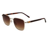 Lacoste Uomo L265S 714 Occhiali da sole Metallo Oro Squadrata Normale Sfumato