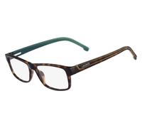 Lacoste Uomo L2707 214 Montature da vista Plastica Havana Squadrata