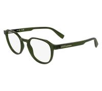 Lacoste Uomo L2980 275 Montature da vista Bio-iniettato Verde Squadrata Normale
