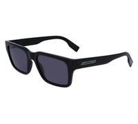 Lacoste Uomo L6004S 001 Occhiali da sole Plastica Nero Grigio Squadrata Normale