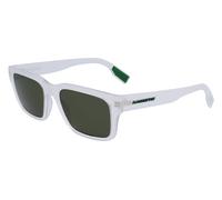 Lacoste Uomo L6004S 970 Occhiali da sole Plastica Bianco Verde Squadrata Normale
