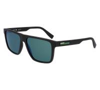 Lacoste Uomo L6027S 002 Occhiali da sole Bio-iniettato Nero Squadrata Normale Normale
