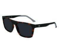 Lacoste Uomo L957S 230 Occhiali da sole Bio-iniettato Marrone Grigio Squadrata Fotocromatiche Fotocromatiche