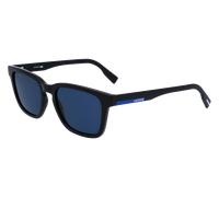 Lacoste Uomo L987S 001 Occhiali da sole Bio-iniettato Nero Blu Squadrata Fotocromatiche Fotocromatiche