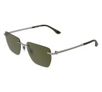 Lacoste Uomo Lacoste L282S 033 Occhiali da sole Metallo Squadrata Normale