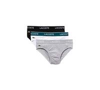Boxer sportivi da uomo Lacoste Cotton Stretch Casual Briefs 3P - Multicolore M