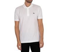 Lacoste Uomo Polo classica con logo, bianca