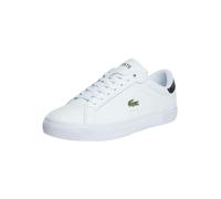 Sneakers Lacoste Uomo in Pelle Powercourt White-Black : 40.5